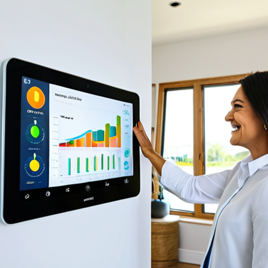 분산형 에너지 시스템의 사용자 맞춤형 서비스 - Smart Home Energy Dashboard**

"A brightly lit, modern living room features a wall-mounted smart hom...