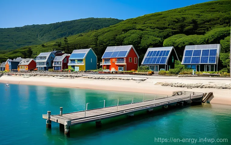 분산형 에너지 시스템의 해양 에너지 활용 방안 - **Prompt 2: The Tech That's Making Waves - Submerged Innovation**
    "An intricate underwater shot ...